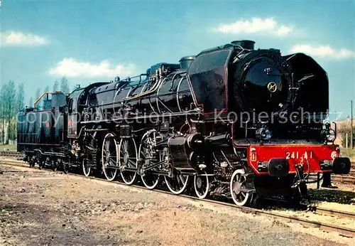 AK / Ansichtskarte Lokomotive 241 A 1 Musee Chemin de Fer Mulhouse Lokomotive