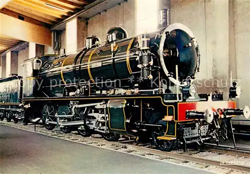 AK / Ansichtskarte Lokomotive 140 344 ETAT Musee Chemin de Fer Mulhouse  Lokomotive