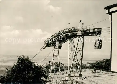 AK / Ansichtskarte Seilbahn Thale  Seilbahn