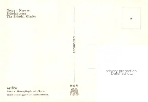 AK / Ansichtskarte Gletscher Briksdalsbreen Norge Gletscher