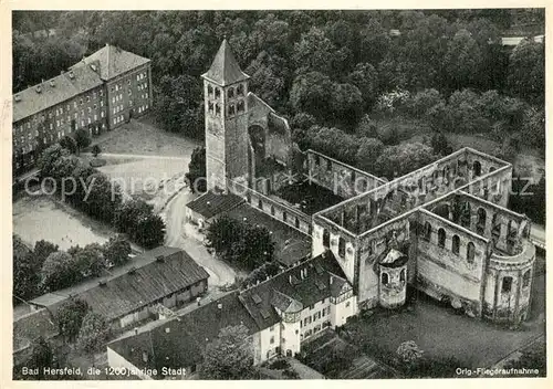 AK / Ansichtskarte Bad_Hersfeld Fliegeraufnahme Bad_Hersfeld