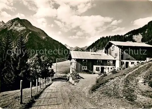 AK / Ansichtskarte Mittelberg_Kleinwalsertal Jugendferienheim Alte Muehle Mittelberg_Kleinwalsertal