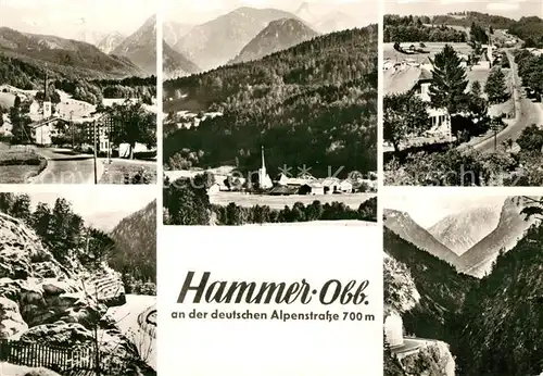 AK / Ansichtskarte Hammer_Siegsdorf  Hammer Siegsdorf