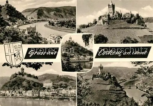 AK / Ansichtskarte Cochem_Mosel Burg  Cochem Mosel