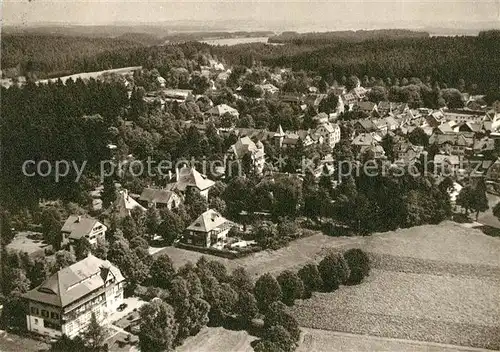 AK / Ansichtskarte Koenigsfeld_Schwarzwald Fliegeraufnahme Koenigsfeld Schwarzwald