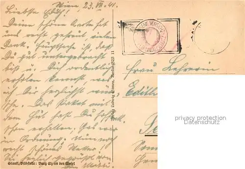 AK / Ansichtskarte Burg_Eltz  Burg_Eltz