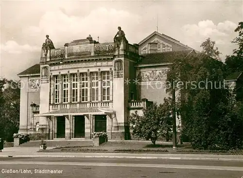 AK / Ansichtskarte Giessen_Lahn Stadttheater Giessen_Lahn