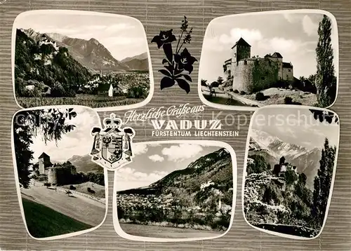 AK / Ansichtskarte Vaduz Schloss Vaduz