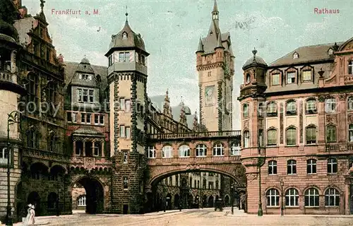 AK / Ansichtskarte Frankfurt_Main Rathaus Frankfurt Main