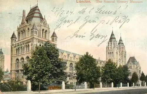 AK / Ansichtskarte London Natural History Museum London