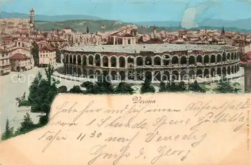 AK / Ansichtskarte Verona_Veneto Arena Verona Veneto