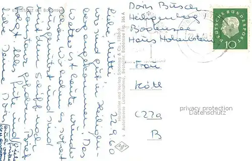 AK / Ansichtskarte Konstanz_Bodensee Fliegeraufnahme Konstanz_Bodensee