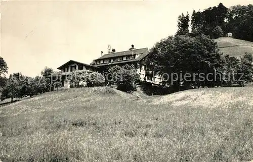 AK / Ansichtskarte Schwendibach Pension Waldroesli Fam. Meyer Schwendibach
