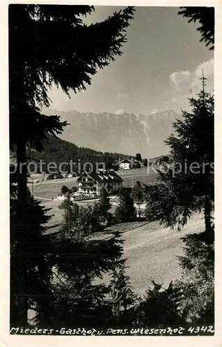 AK / Ansichtskarte Mieders_Tirol Gasthaus Pension Wiesenhof Mieders Tirol