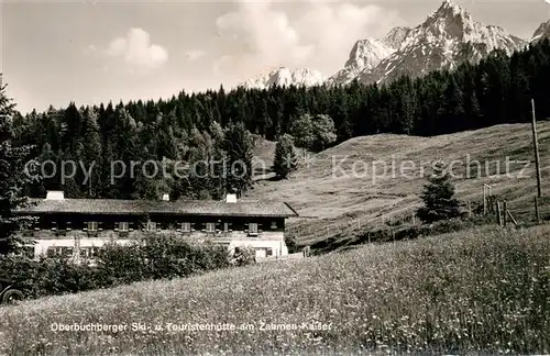 AK / Ansichtskarte Kufstein_Tirol Oberbuchberger Ski und Touristenhuette am Zahmen Kaiser Kufstein_Tirol