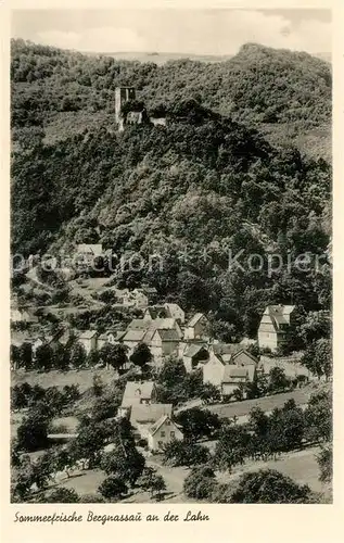 AK / Ansichtskarte Bergnassau Fliegeraufnahme Bergnassau