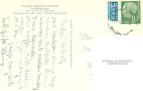 AK / Ansichtskarte Bergnassau Fliegeraufnahme Bergnassau