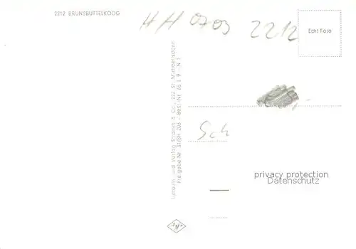 AK / Ansichtskarte Brunsbuettelkoog Fliegeraufnahme Brunsbuettelkoog