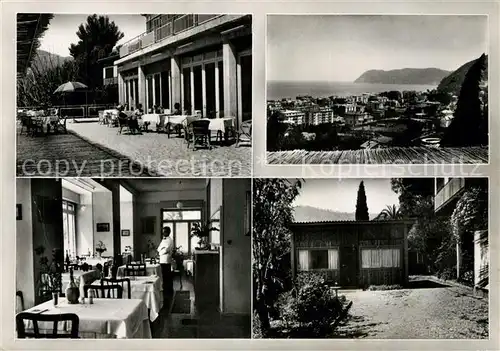AK / Ansichtskarte Alassio Hotel Le Chalet Details Alassio