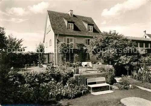 AK / Ansichtskarte Bad_Schachen_Lindau Haus Kellner Gaestehaus mit Seeblick Bad_Schachen_Lindau
