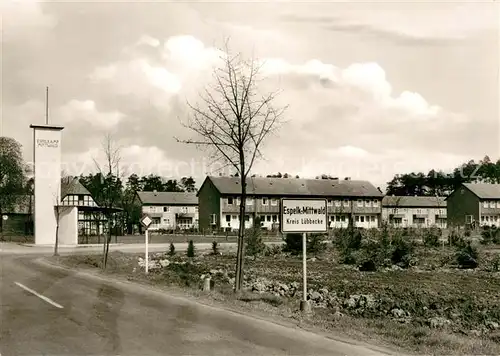 AK / Ansichtskarte Mittwald_Espelkamp Stadteinfahrt am Suedtor Mittwald Espelkamp