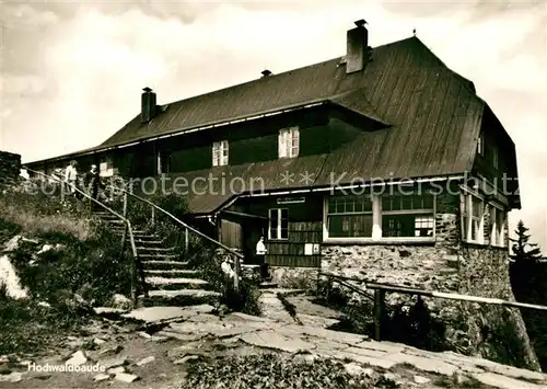 AK / Ansichtskarte Hain_Oybin Hochwaldbaude Hain_Oybin