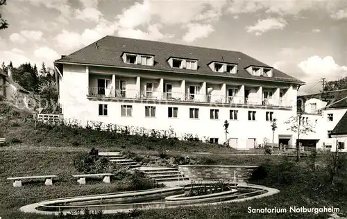 AK / Ansichtskarte Bad_Faulenbach Sanatorium Notburgaheim Bad_Faulenbach