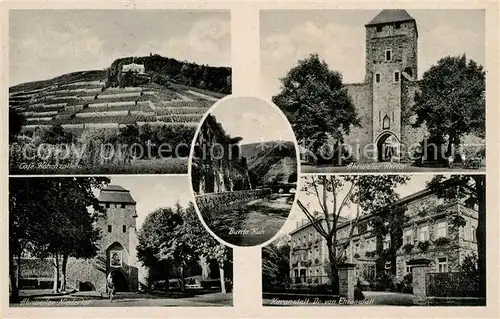 AK / Ansichtskarte Ahrweiler_Ahr Ahrtor Bunte Kuh Cafe Hohenzollern Niedertor Kuranstalt Dr. von Ehrenwall Ahrweiler_Ahr