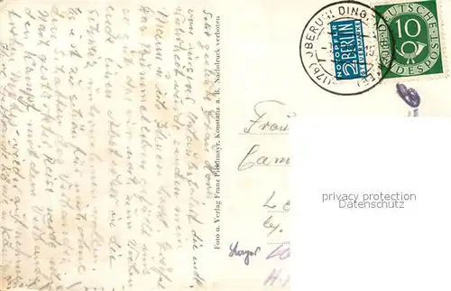 AK / Ansichtskarte Meersburg_Bodensee Baerenbrunnen Steiggasse Meersburg Bodensee