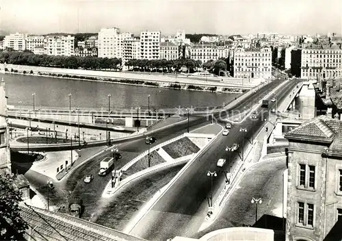 AK / Ansichtskarte Lyon_France Pont de Lattre de Tassigny Lyon France