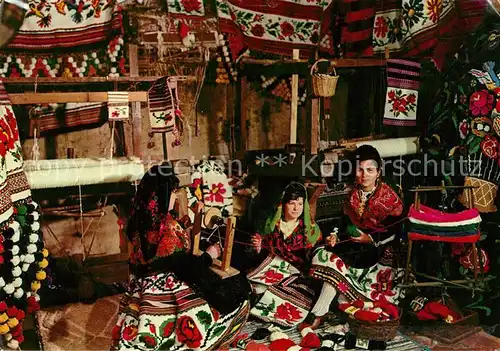 AK / Ansichtskarte Trachten_Spanien Artesania Extremena Trujillo Trachten Spanien