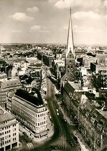 AK / Ansichtskarte Hamburg Blick vom Rathausturm Hamburg