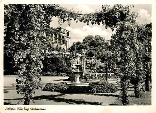 AK / Ansichtskarte Stuttgart Villa Berg Stuttgart
