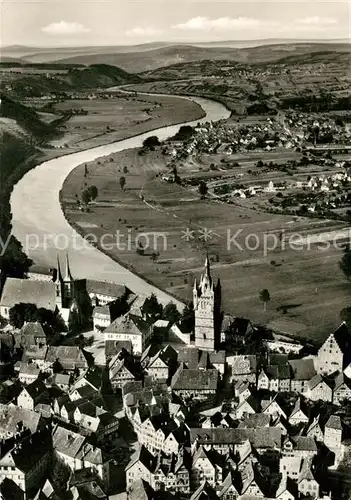 AK / Ansichtskarte Bad_Wimpfen Fliegeraufnahme Bad_Wimpfen