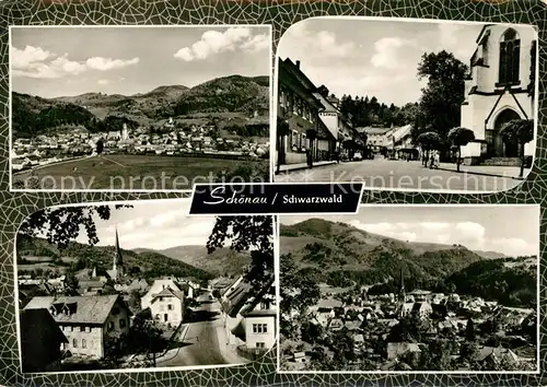 AK / Ansichtskarte Schoenau_Schwarzwald  Schoenau Schwarzwald