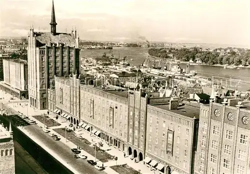 AK / Ansichtskarte Rostock_Mecklenburg Vorpommern Lange Strasse Rostock