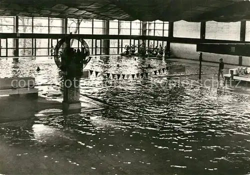 AK / Ansichtskarte Zinnowitz_Ostseebad Ferienheim Meerwasserhallenbad Zinnowitz_Ostseebad