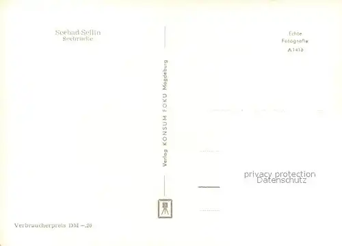 AK / Ansichtskarte Sellin_Ruegen Seebruecke Sellin Ruegen