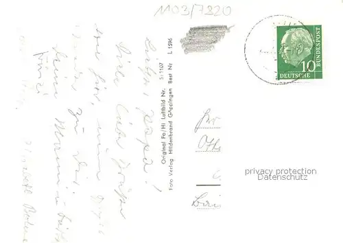 AK / Ansichtskarte Titisee Fliegeraufnahme Titisee