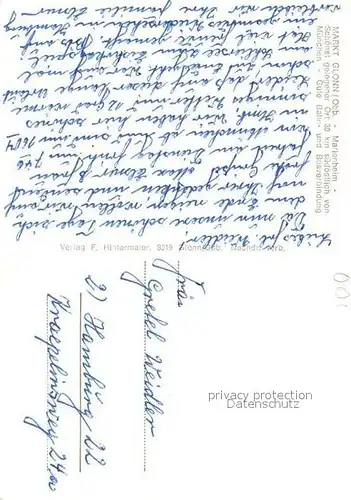 AK / Ansichtskarte Glonn_Ebersberg Marienheim Wendelstein Glonn Ebersberg