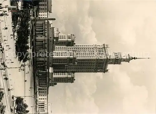 AK / Ansichtskarte Warszawa Palac Kultury in Nauki Warszawa