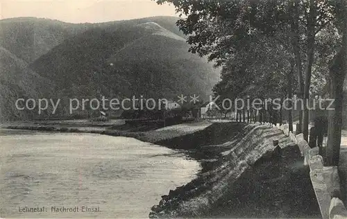 AK / Ansichtskarte Nachrodt Wiblingwerde Lennetal Einsal Nachrodt Wiblingwerde