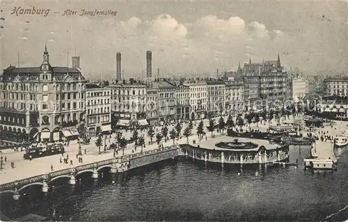 AK / Ansichtskarte Hamburg Alter Jungfernstieg Hamburg
