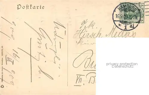 AK / Ansichtskarte Hamburg Alter Jungfernstieg Hamburg