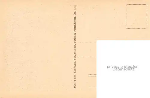 AK / Ansichtskarte Garmisch Partenkirchen Restauration St Martin auf dem Grasberg Blick zur Zugspitze Wettersteingebirge Garmisch Partenkirchen