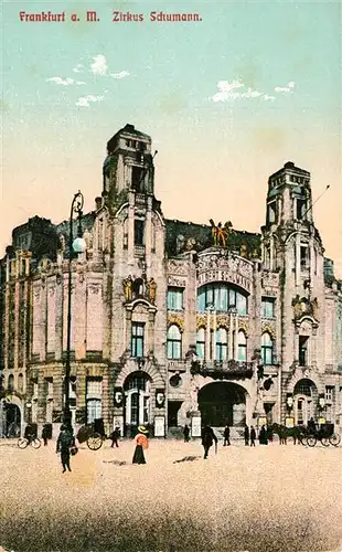 AK / Ansichtskarte Frankfurt_Main Zirkus Schumann Frankfurt Main