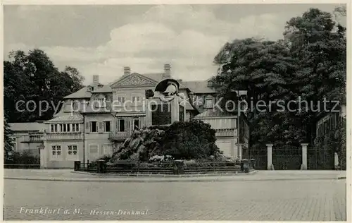 AK / Ansichtskarte Frankfurt_Main Hessendenkmal Frankfurt Main