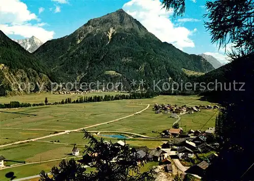 AK / Ansichtskarte oetztal_Tirol mit Lehn Oberried und Laengenfeld oetztal Tirol