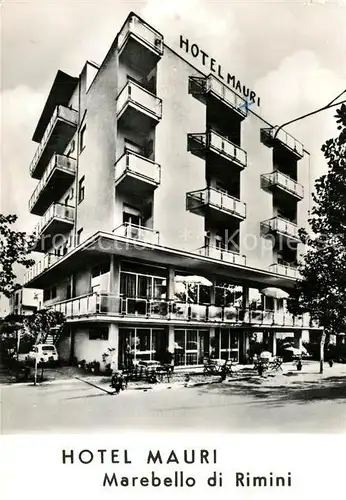 AK / Ansichtskarte Marebello_Rimini Hotel Mauri Marebello Rimini