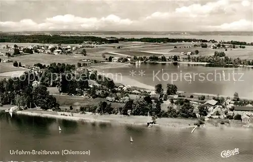 AK / Ansichtskarte Urfahrn_Chiemsee Fliegeraufnahme Urfahrn Chiemsee